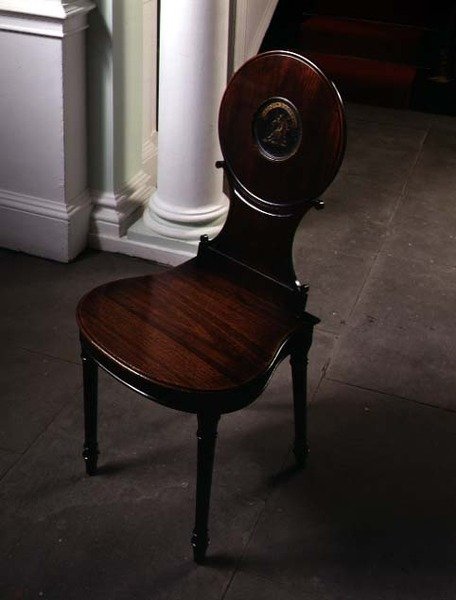 Stol af Gillows of Lancashire, 1785 (mahogni) af English School