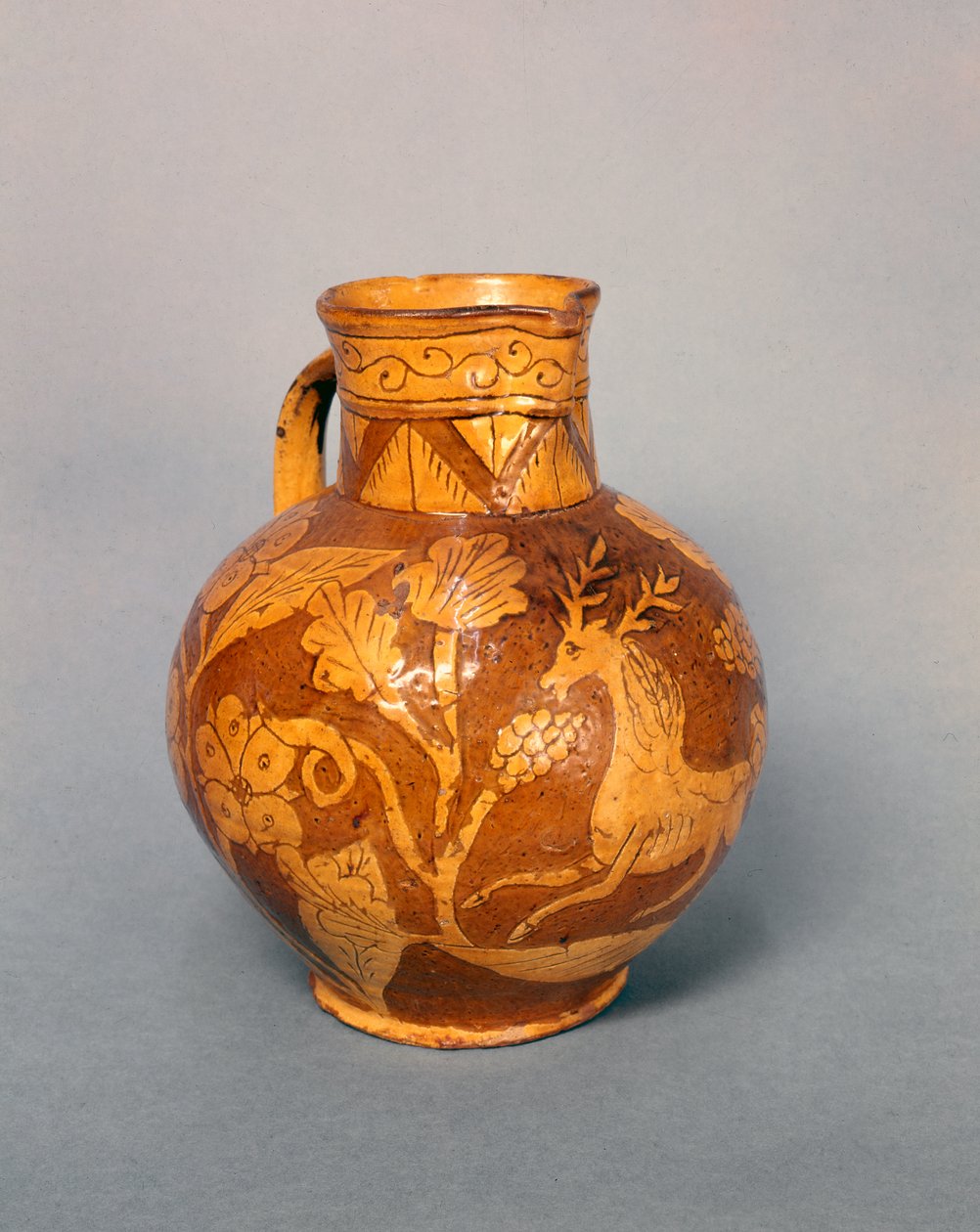 Høstkande med sgraffito-dekoration, ca. 1813 af English School