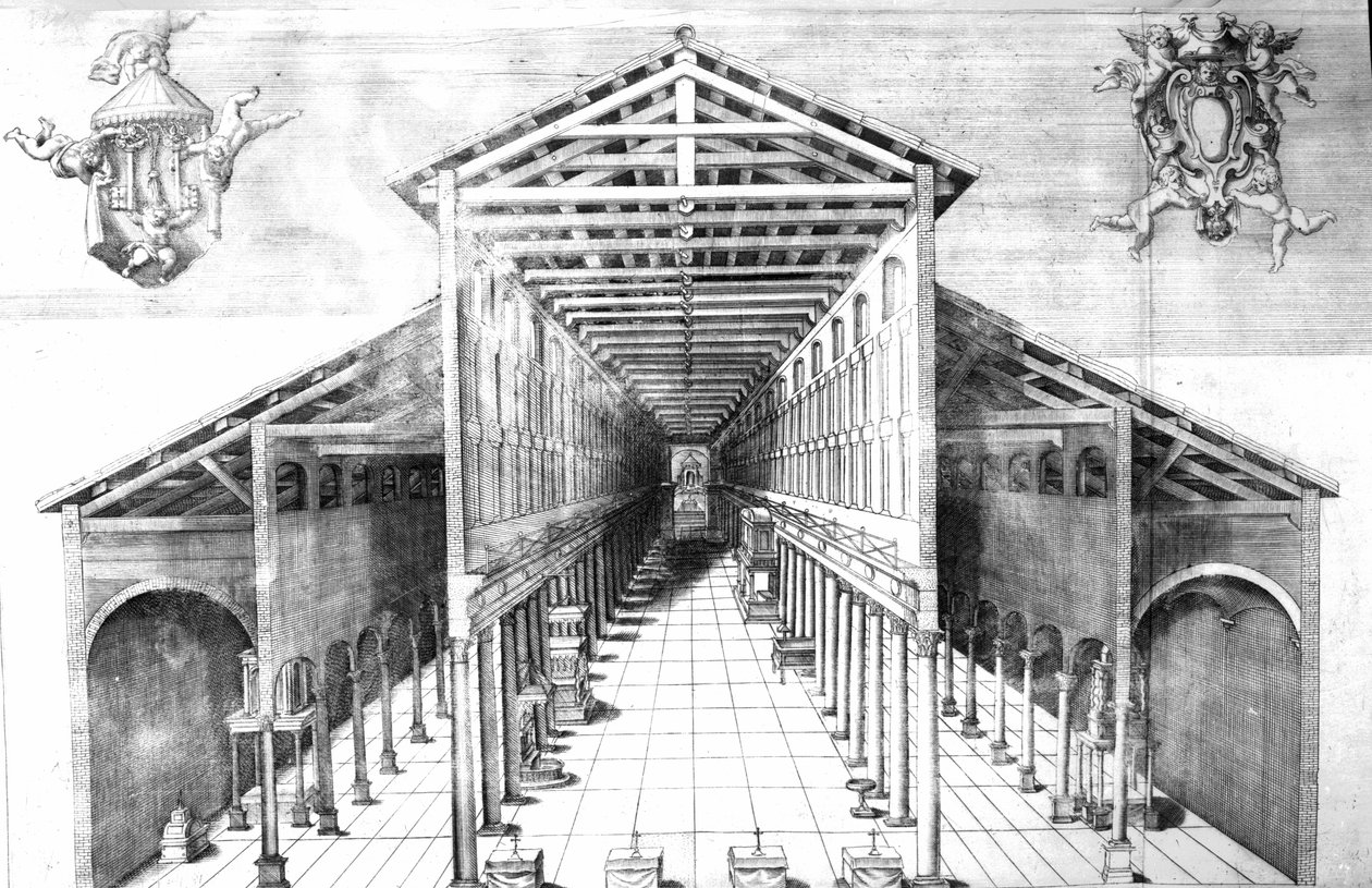 Interiør af Old St.Peter