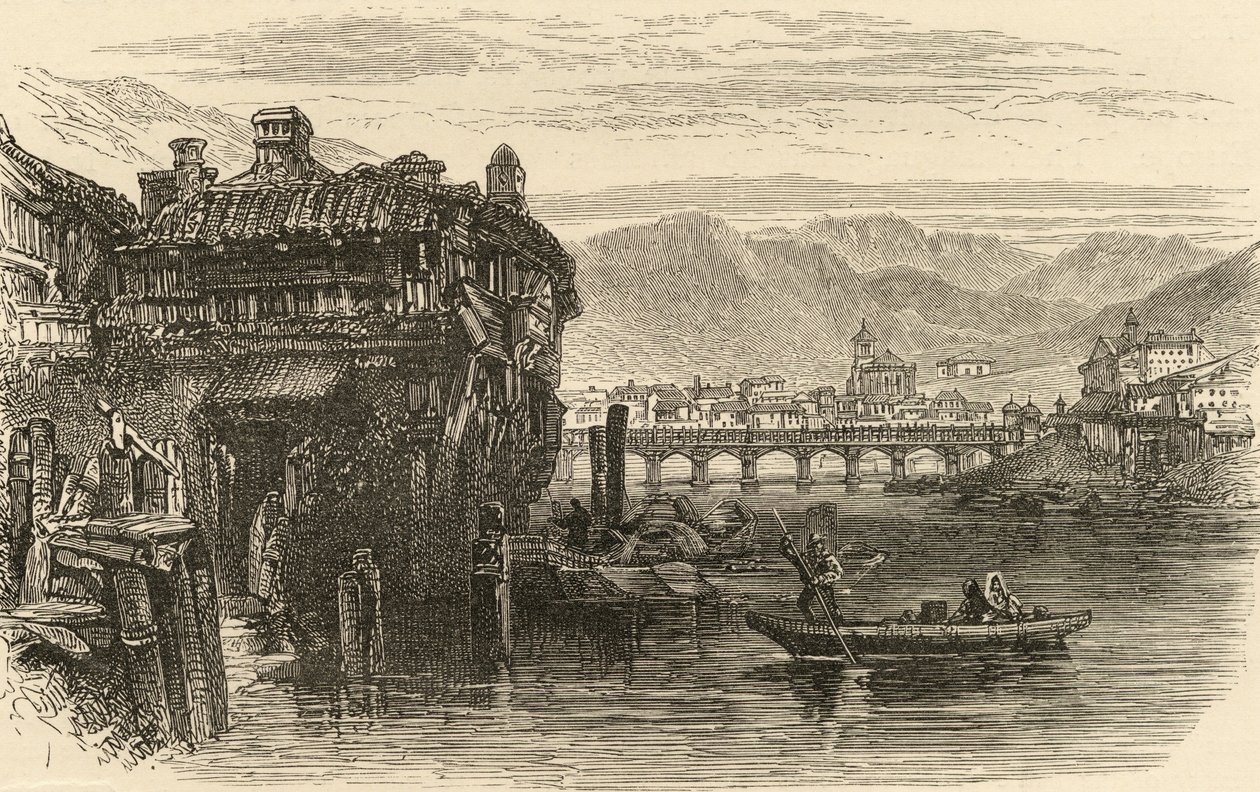 Irun, Spanien, illustration fra 