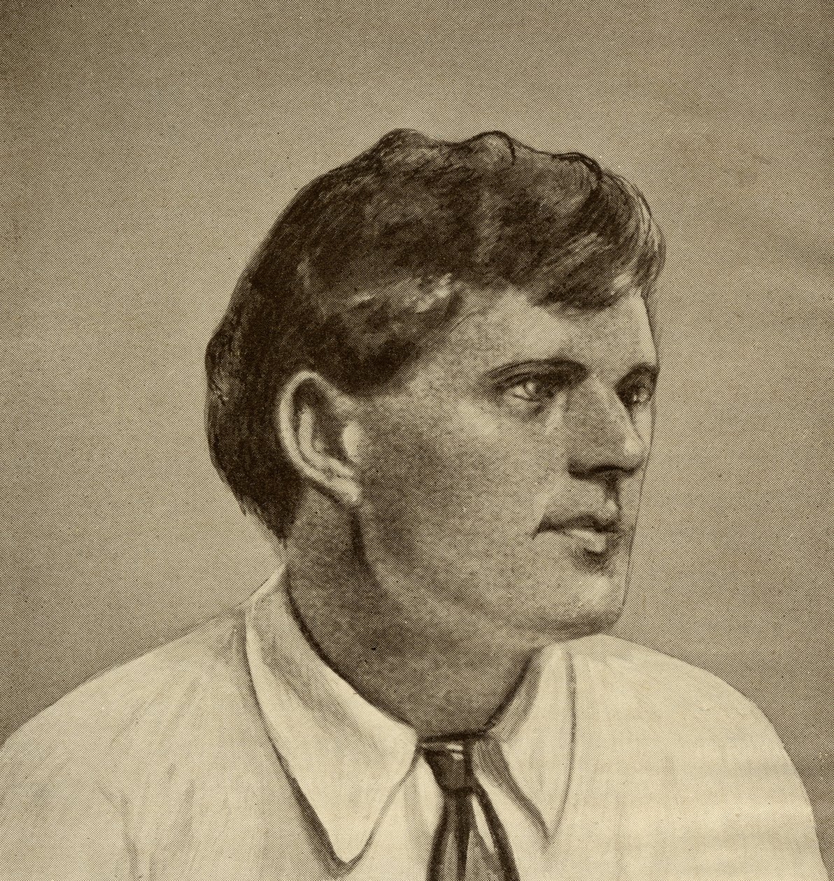 Jack London (1876-1916) (fotogravure) (se også 126125) af English School