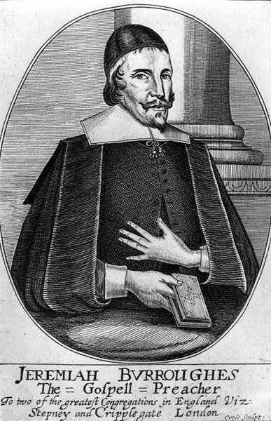 Jeremiah Burroughes (1599-1646), graveret af Cross af English School