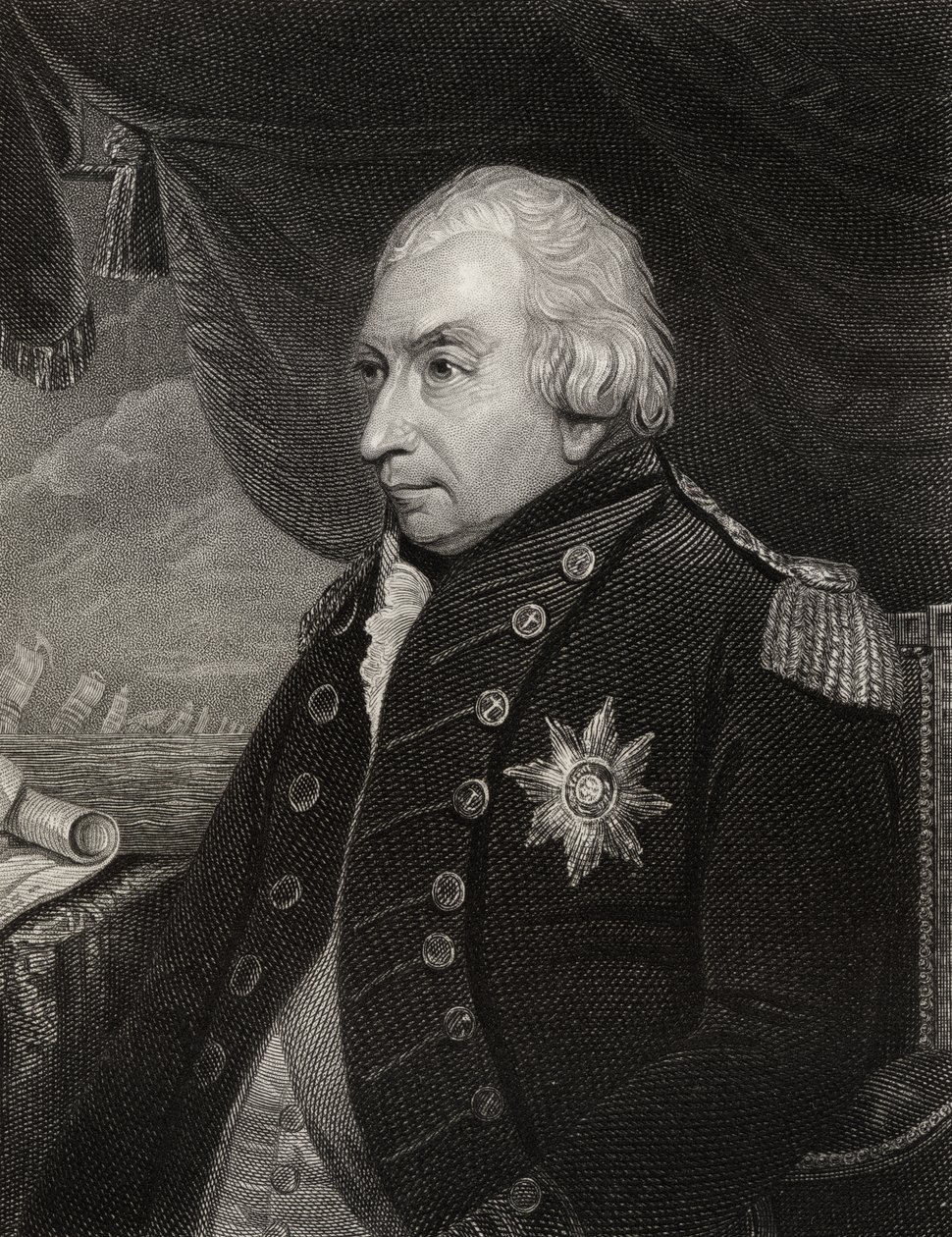 John Jervis (1735-1823) 1. jarl af St. Vincent af English School