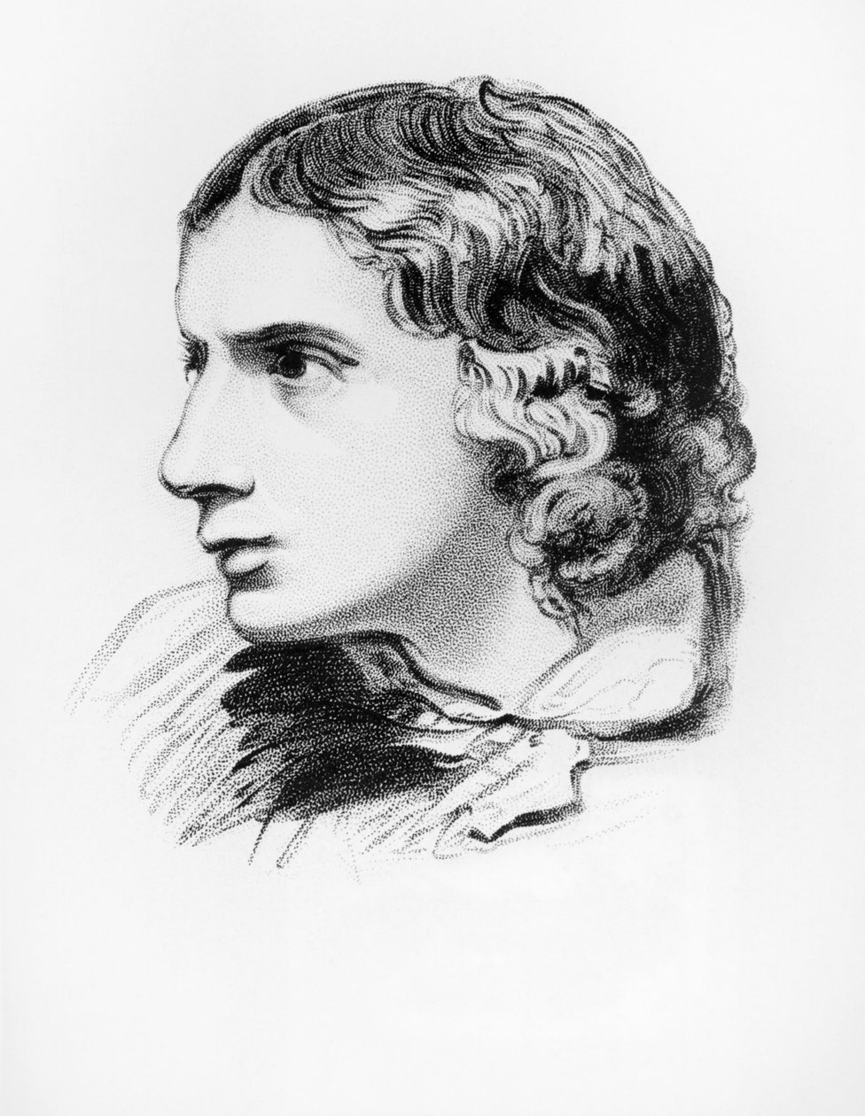 John Keats (1795-1821) af English School