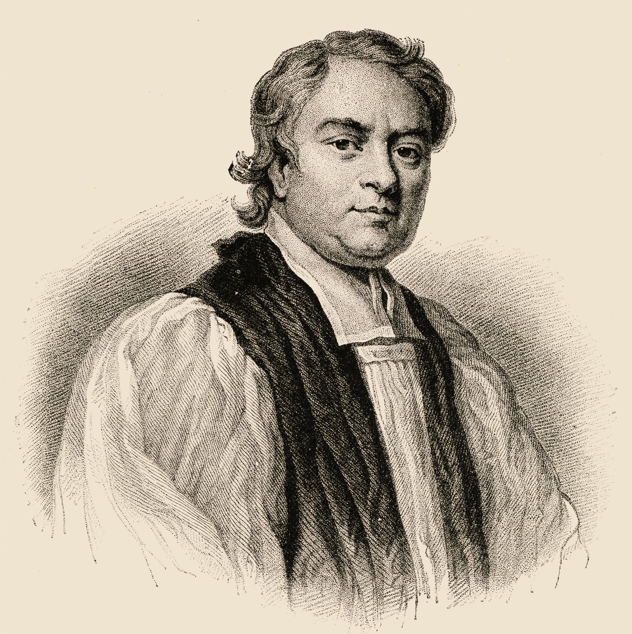 John Tillotson (1630-94) af English School