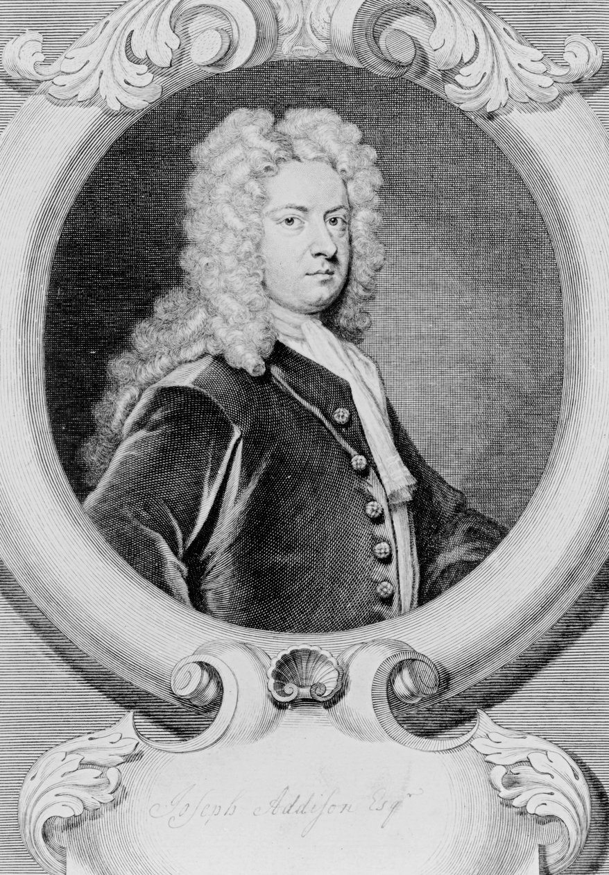 Joseph Addison (1672-1719) af English School