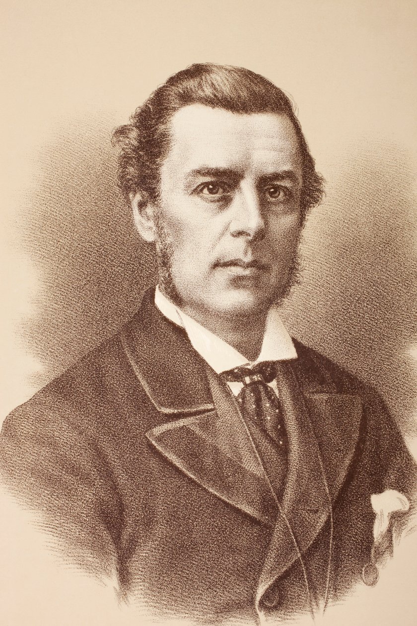 Joseph Chamberlain, ca. 1890 af English School