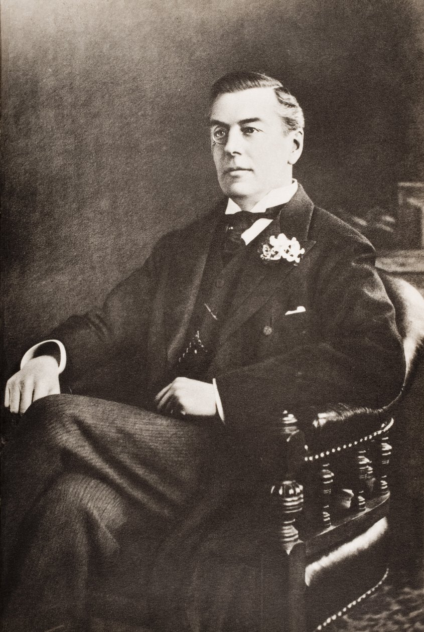 Joseph Chamberlain, illustration fra 