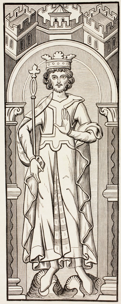 Kong Filip III af Frankrig, ca. 1880 af English School
