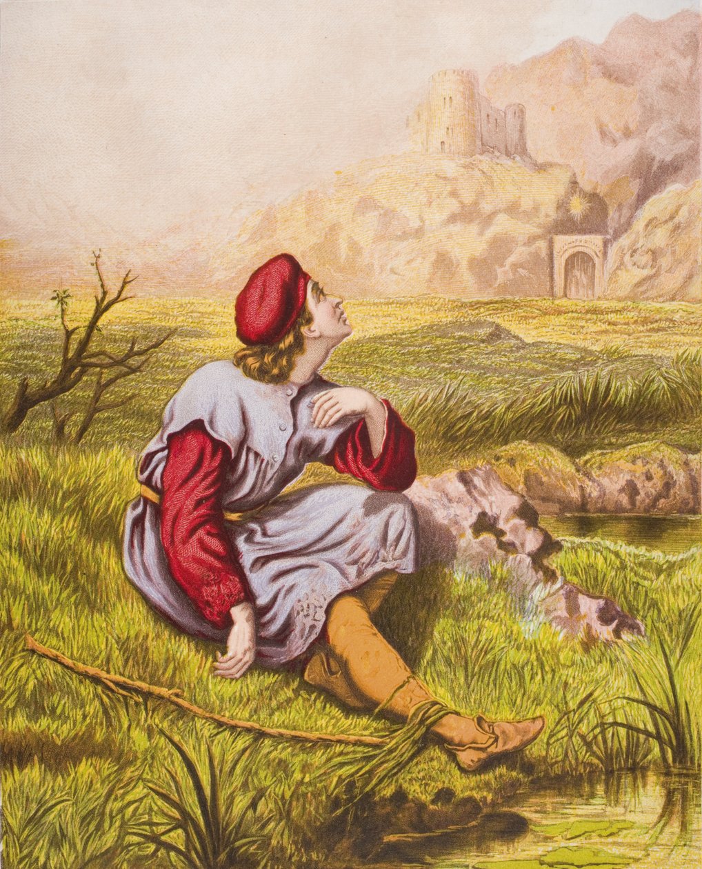 Lamentation of Tender Conscience, illustration fra 