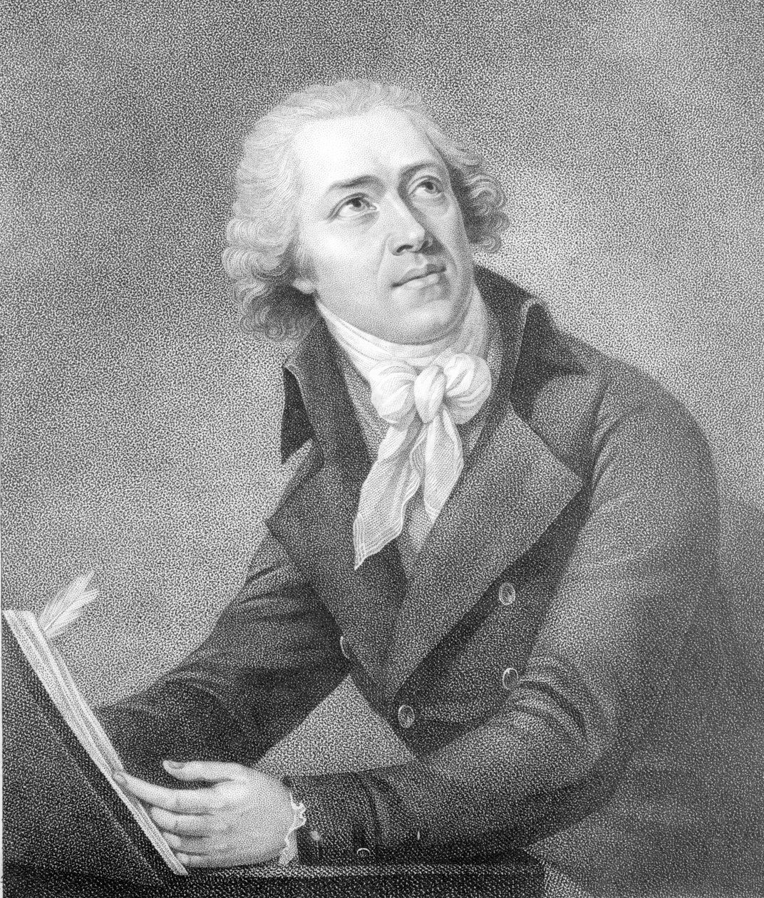 Leopold Kozeluch, graveret af William Ridley, 1797 af English School