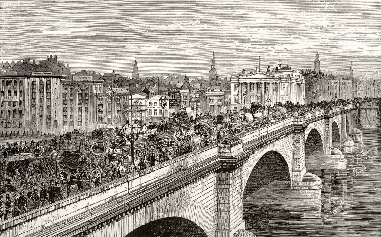 London Bridge i det nittende århundrede, fra 