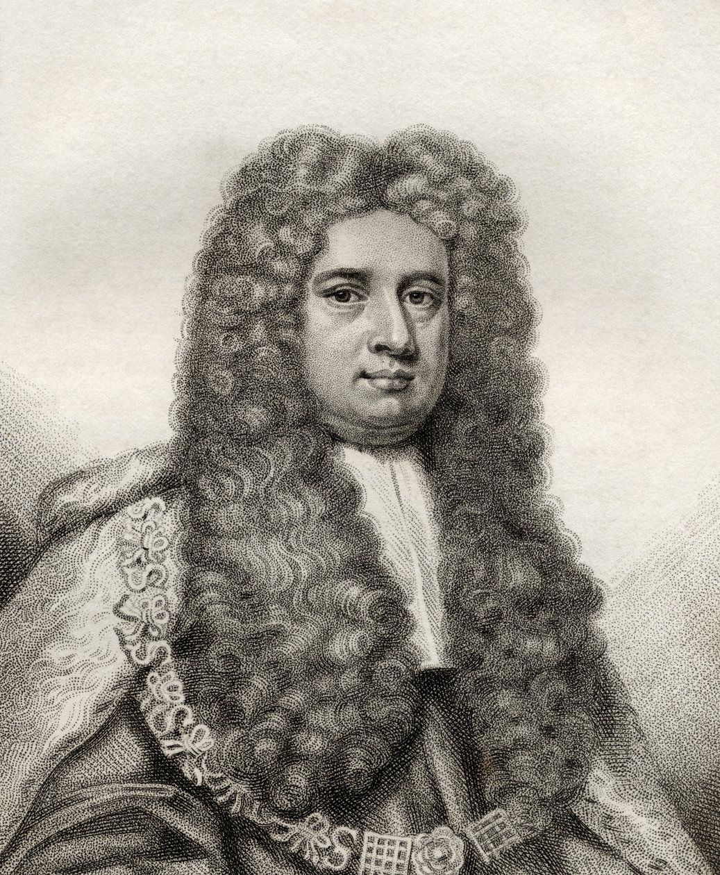 Lord Robert Raymond, graveret af Rivers, illustration fra 