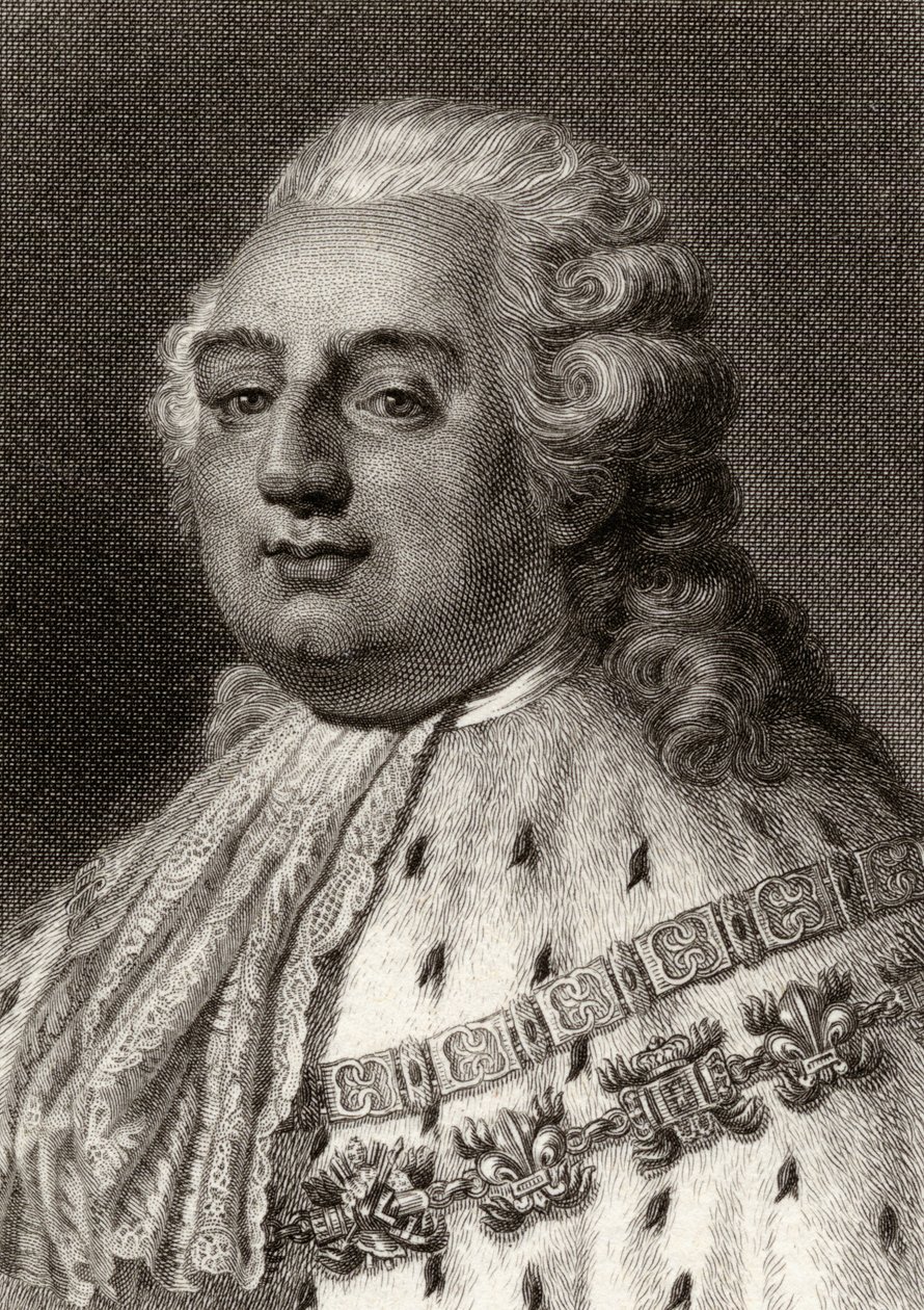 Ludvig XVI (1754-93), konge af Frankrig af English School