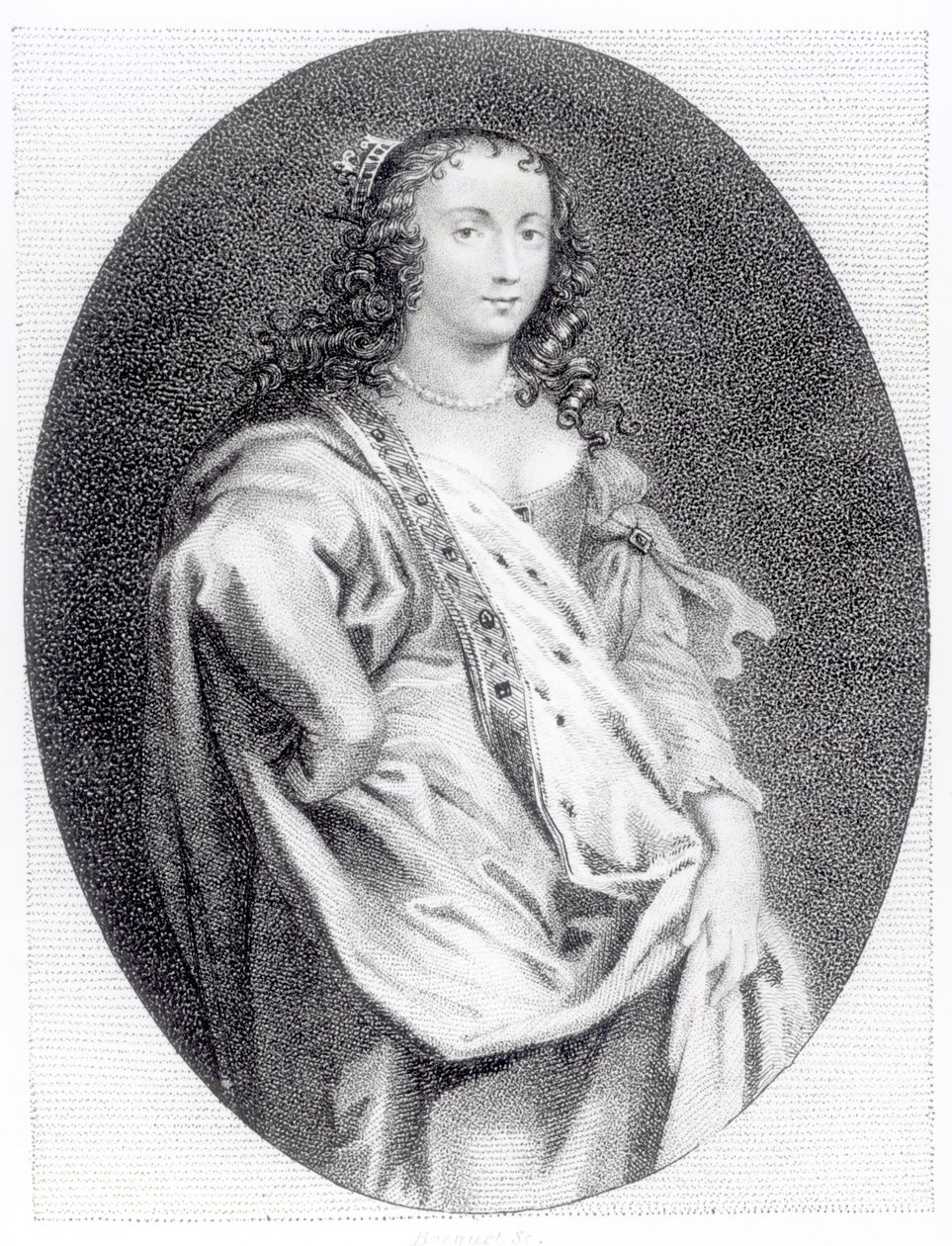 Margaret Cavendish, hertuginde af Newcastle (1624-74) af English School