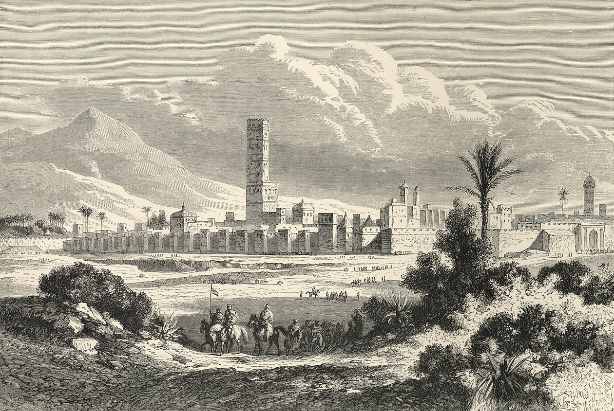 Marokko: Afrika, 1860