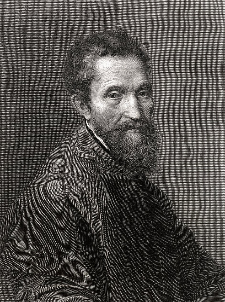 Michelangelo Buonarroti (1475-1564) af English School