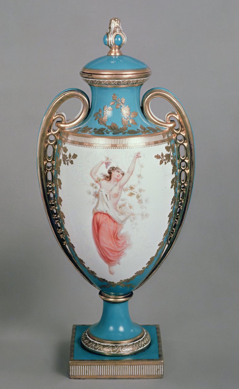 Minton vase, 1862 (keramik) af English School