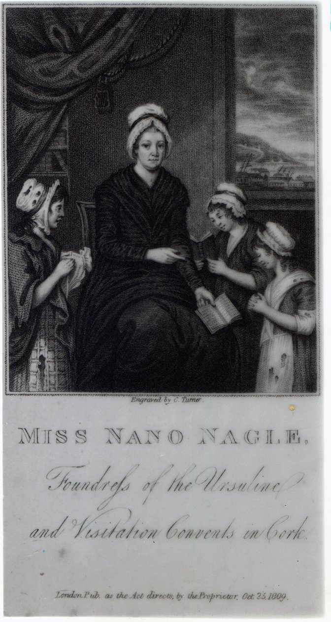 Frøken Nano Nagle, 1809 af English School