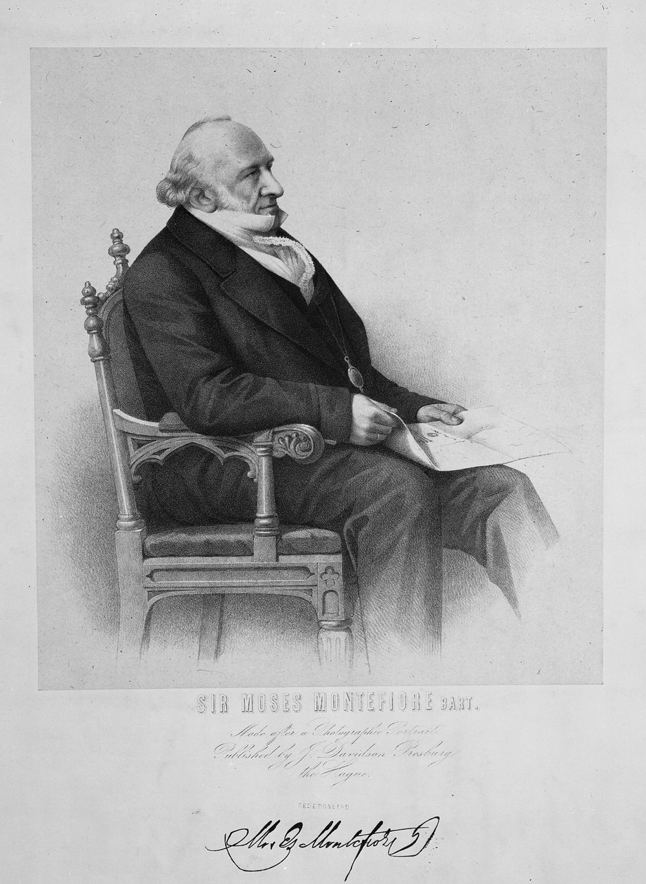 Moses Montefiore af English School