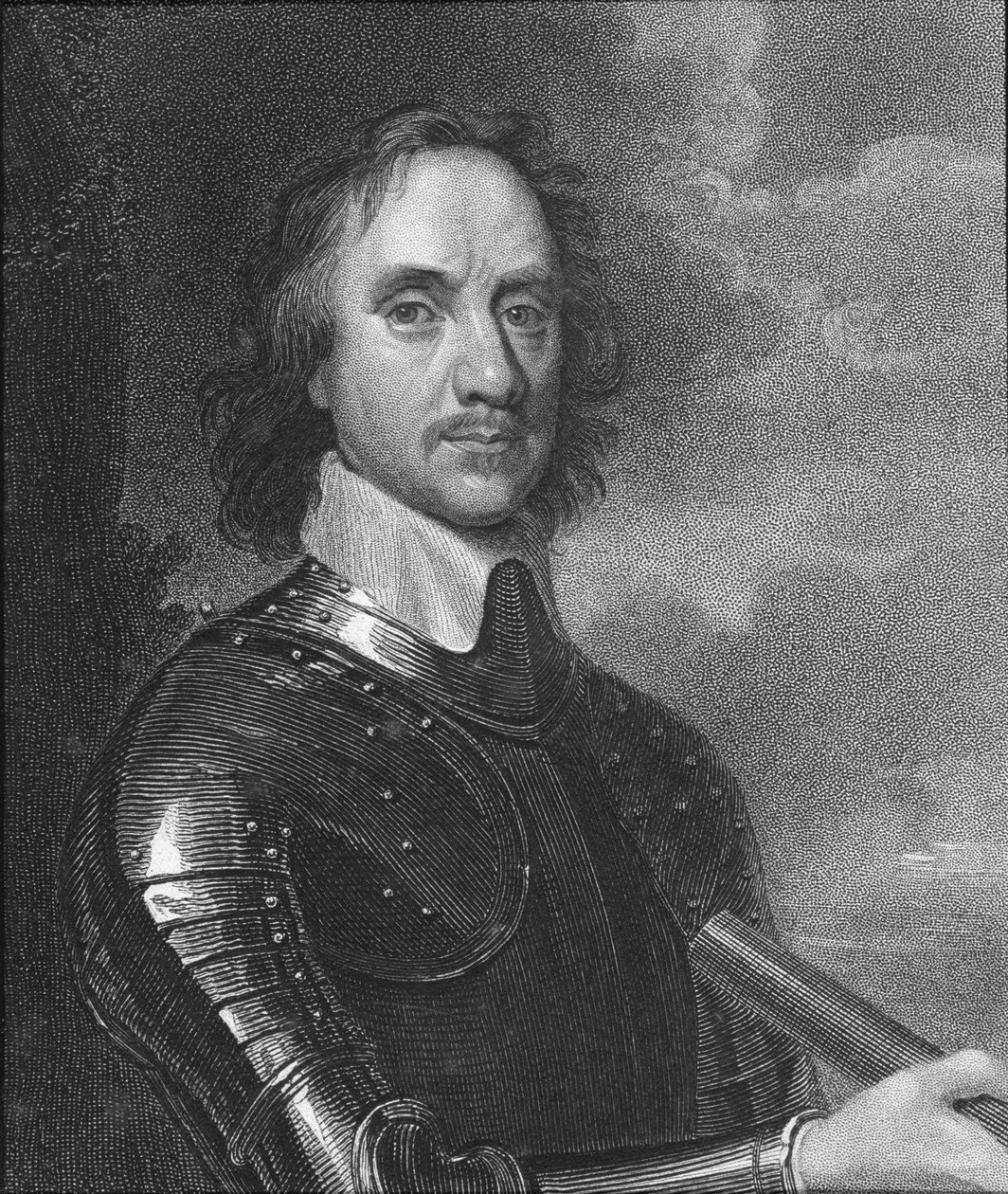 Oliver Cromwell (1599-1668) af English School