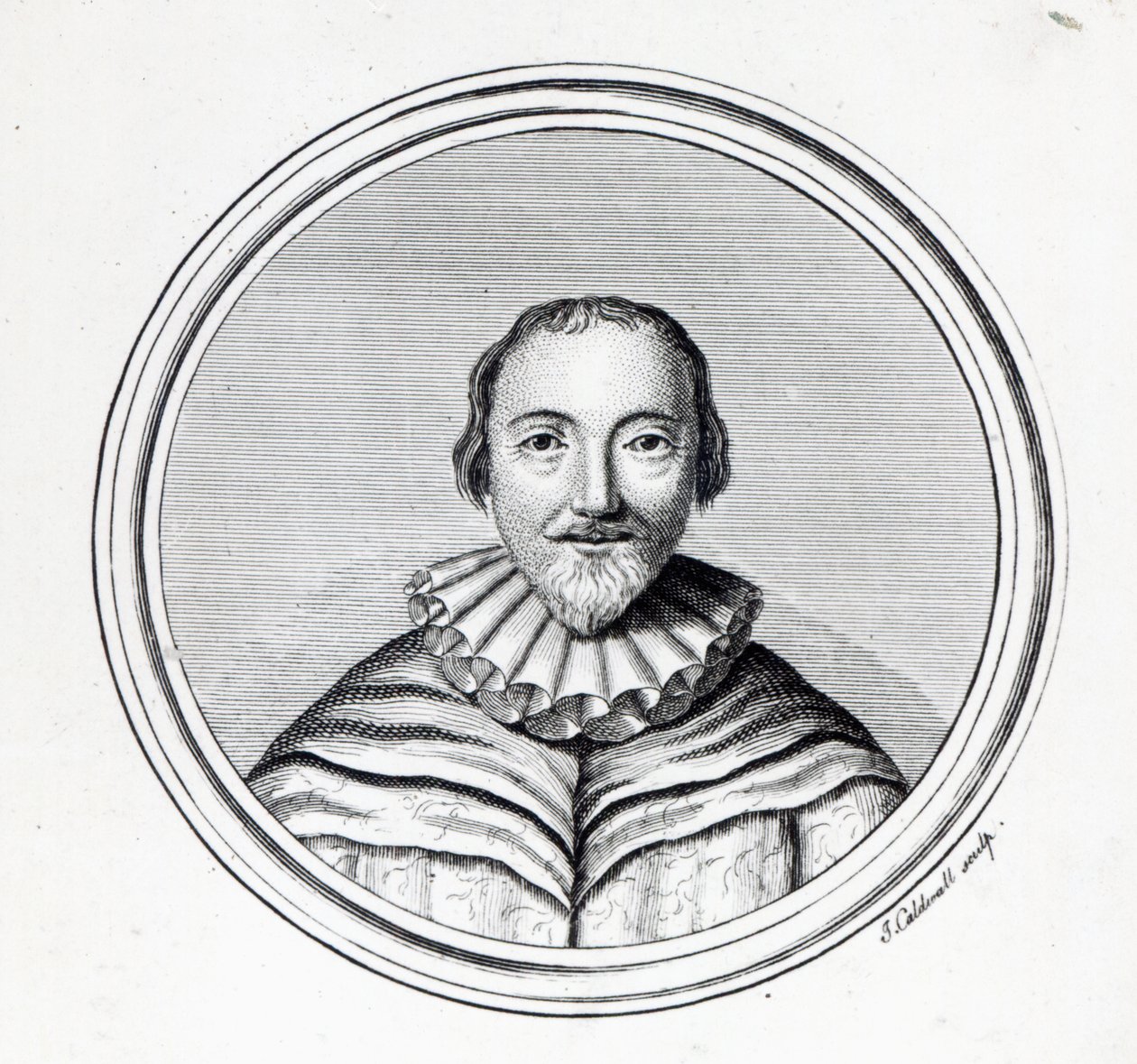 Orlando Gibbons, graveret af J. Caldwell af English School