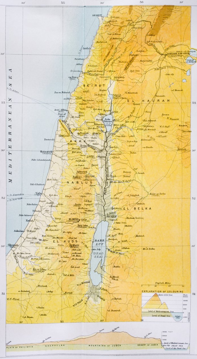 Palæstina i 1890