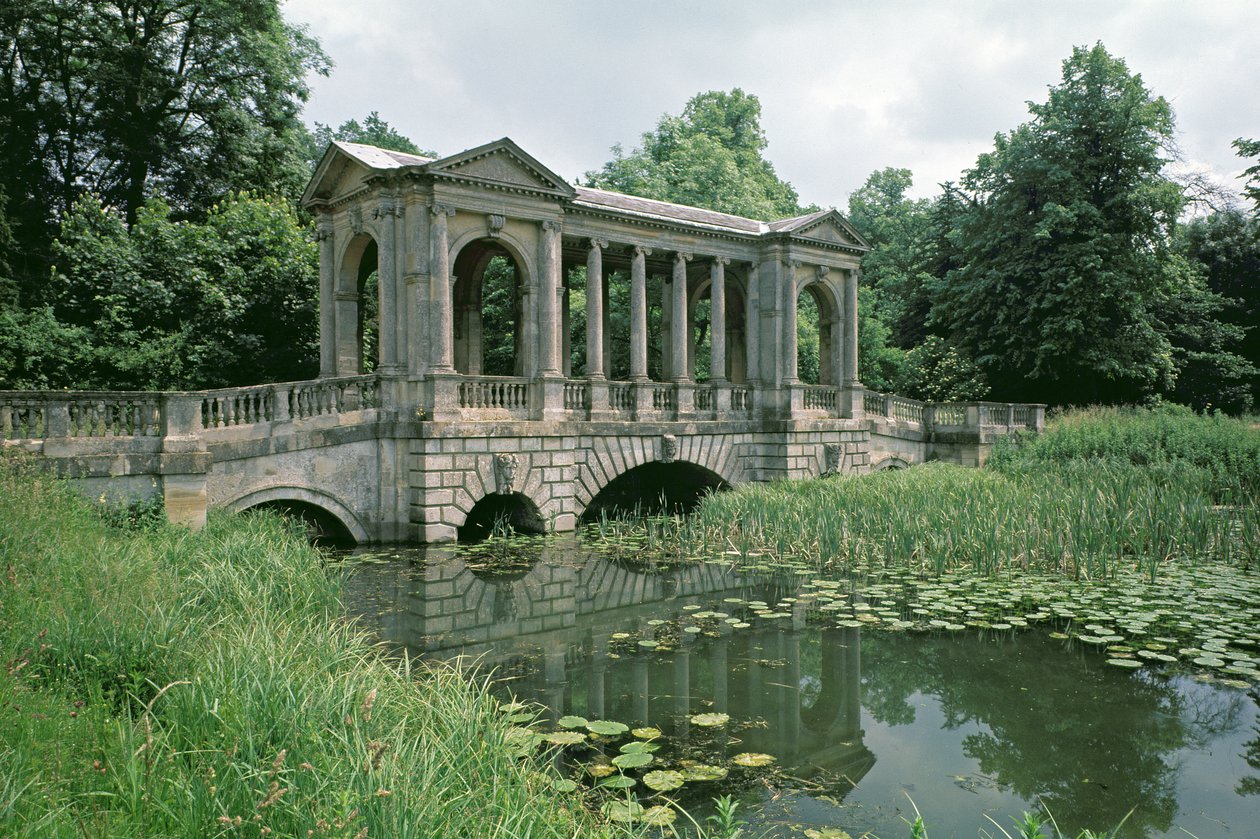 Palladian Bridge, 1742 af English School