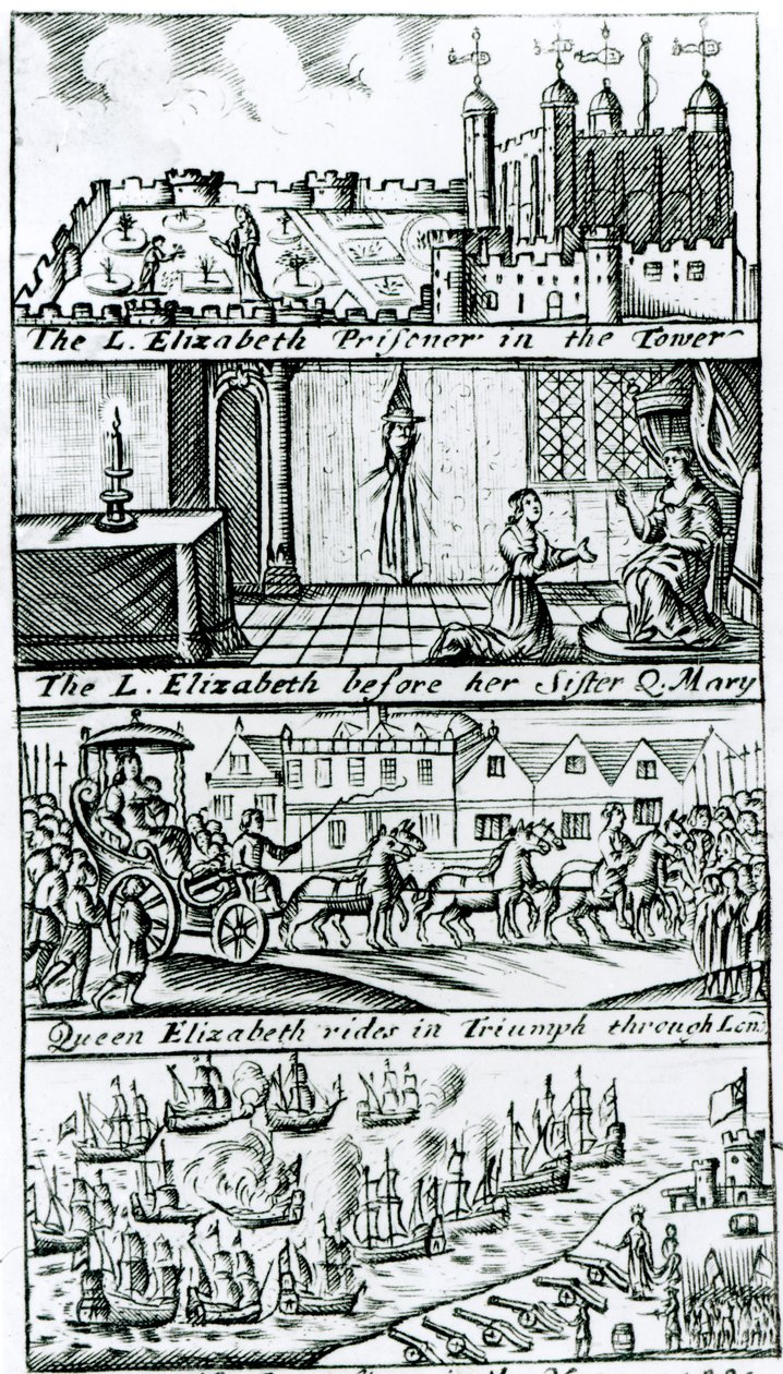 Den pavelige sammensværgelse, 1588 af English School