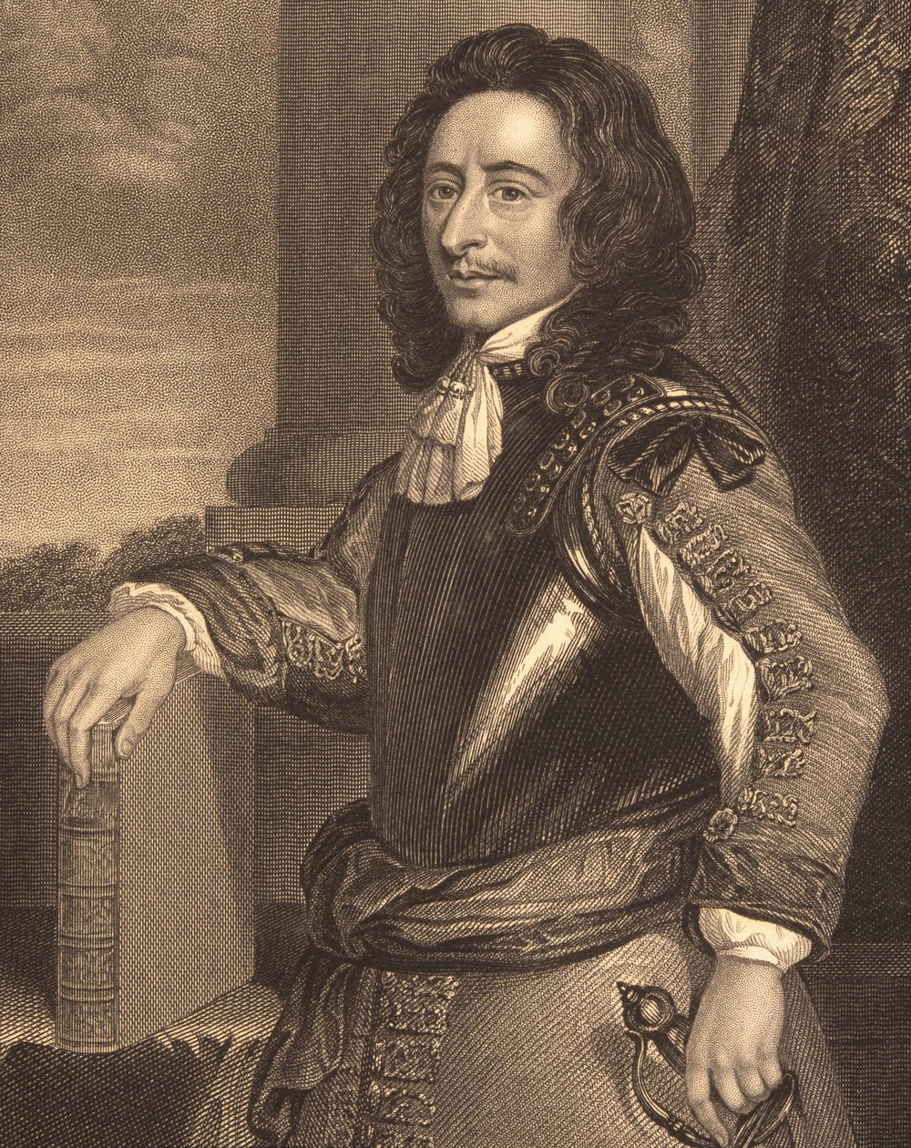 Portræt af Algernon Sidney (1622-83) fra 