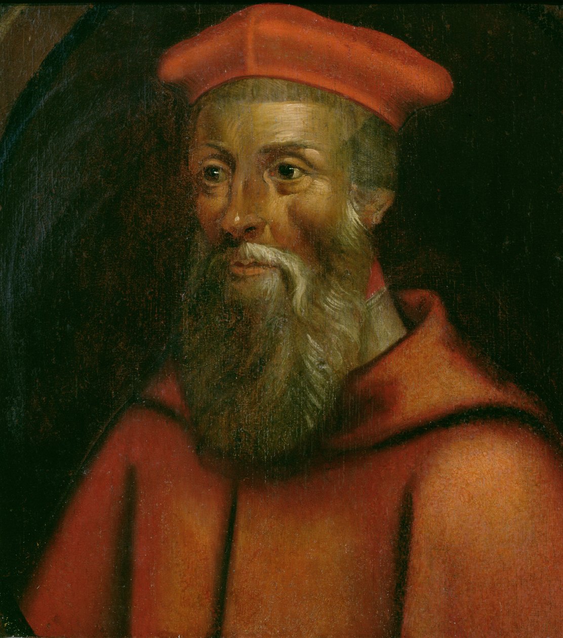 Portræt af kardinal Reginald Pole (1500-58) ærkebiskop af Canterbury af English School