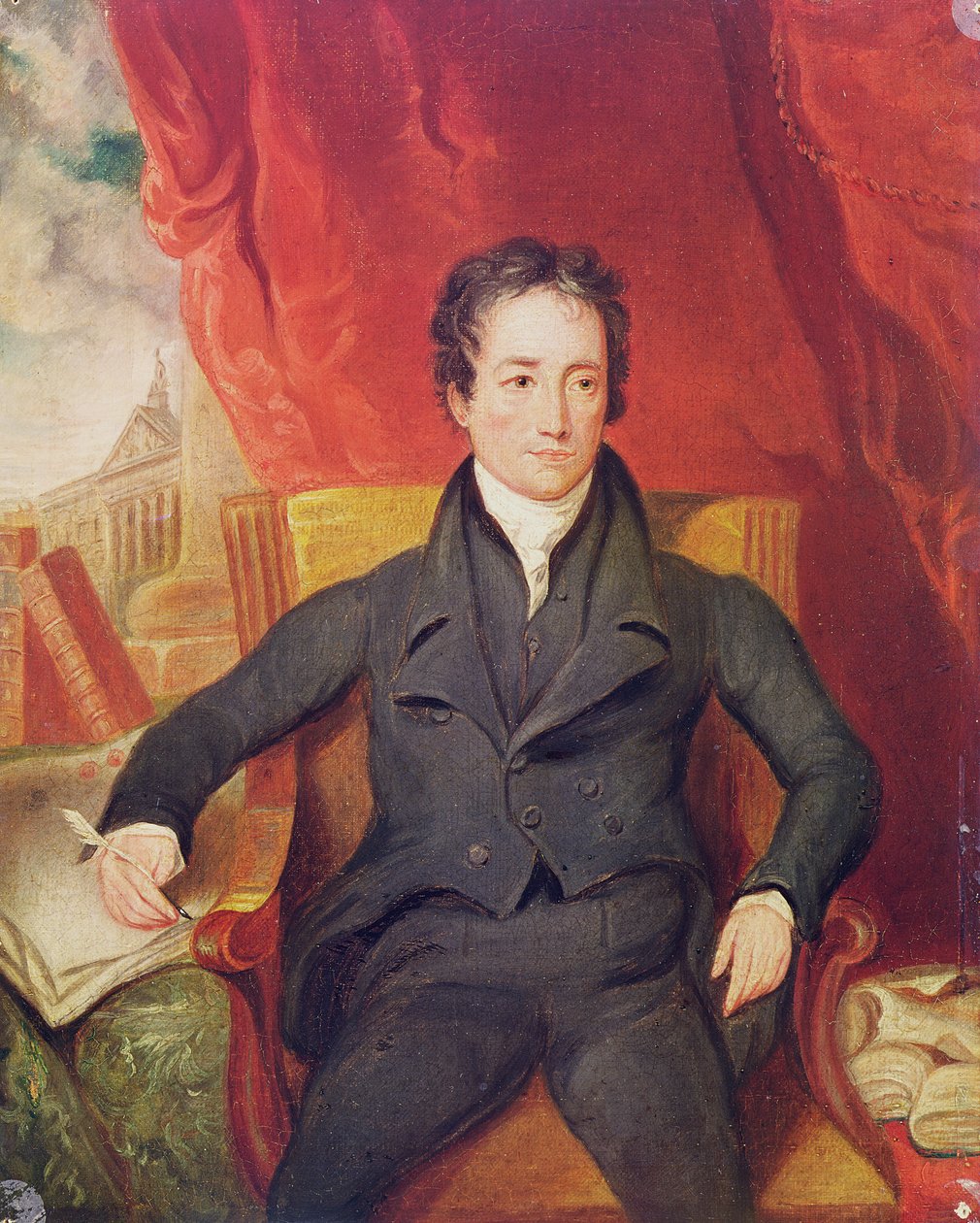 Portræt af Charles Lamb (1775-1834) 1826 af English School