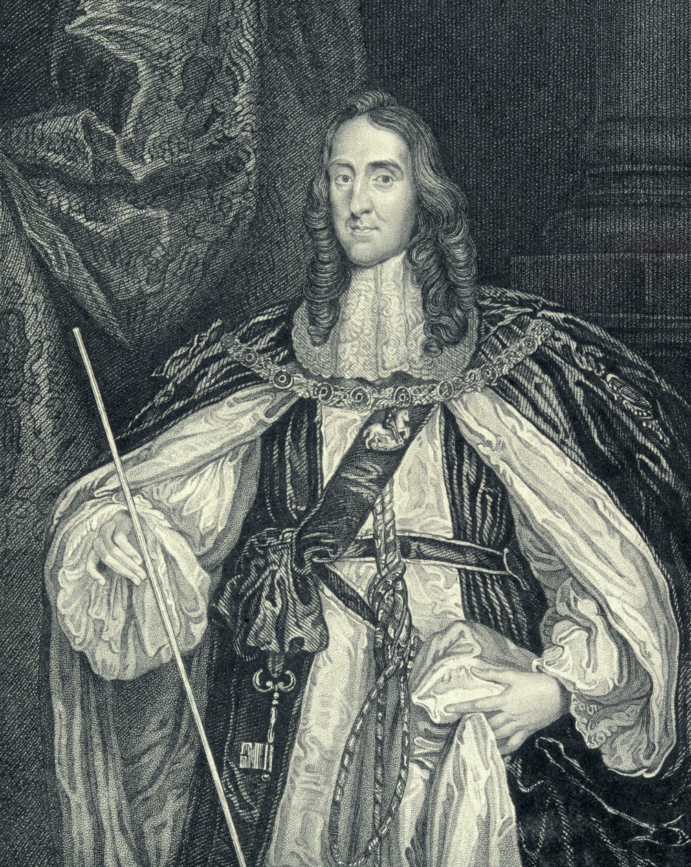 Portræt af Edward Montagu (1602-71) 2. jarl af Manchester, fra 