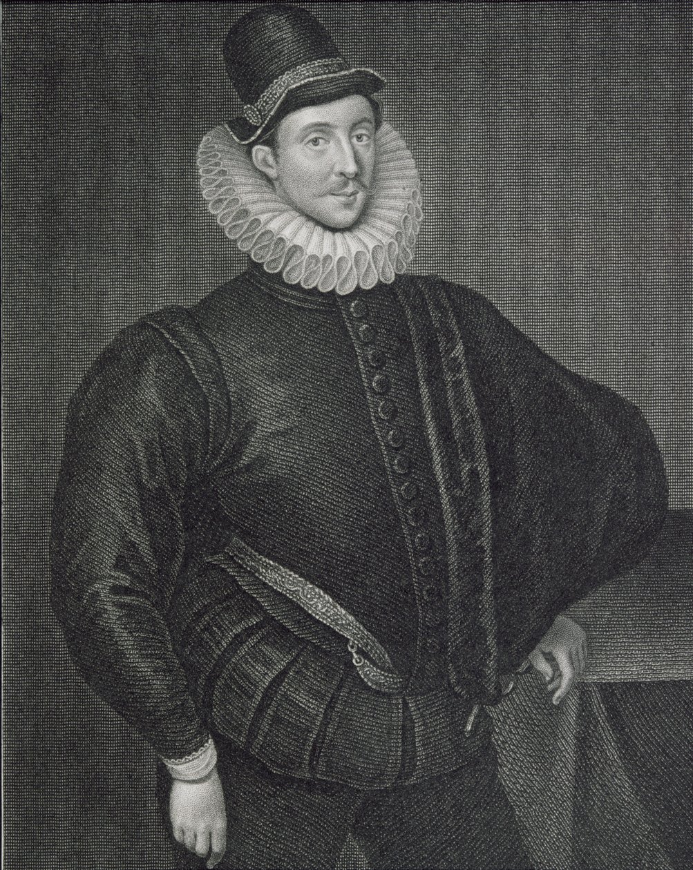 Portræt af Fulke Greville (1554-1628) 1. Baron Brooke, fra 