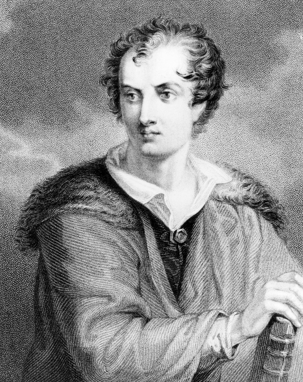 Portræt af George Gordon, 6. Lord Byron af Rochdale (1788-1824) af English School
