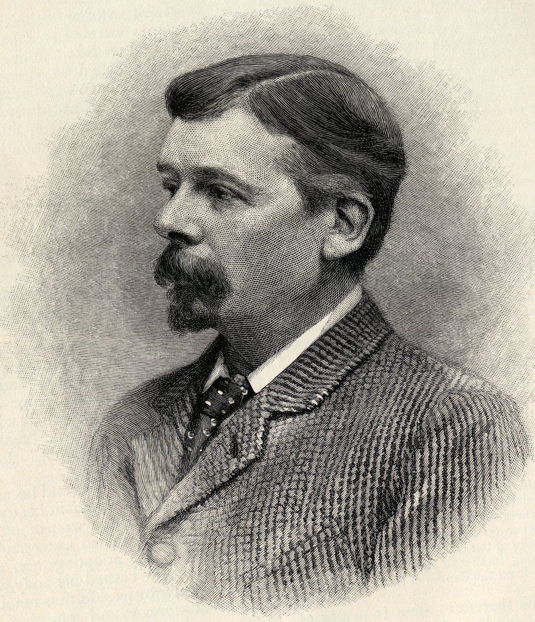 Portræt af George du Maurier, fra 
