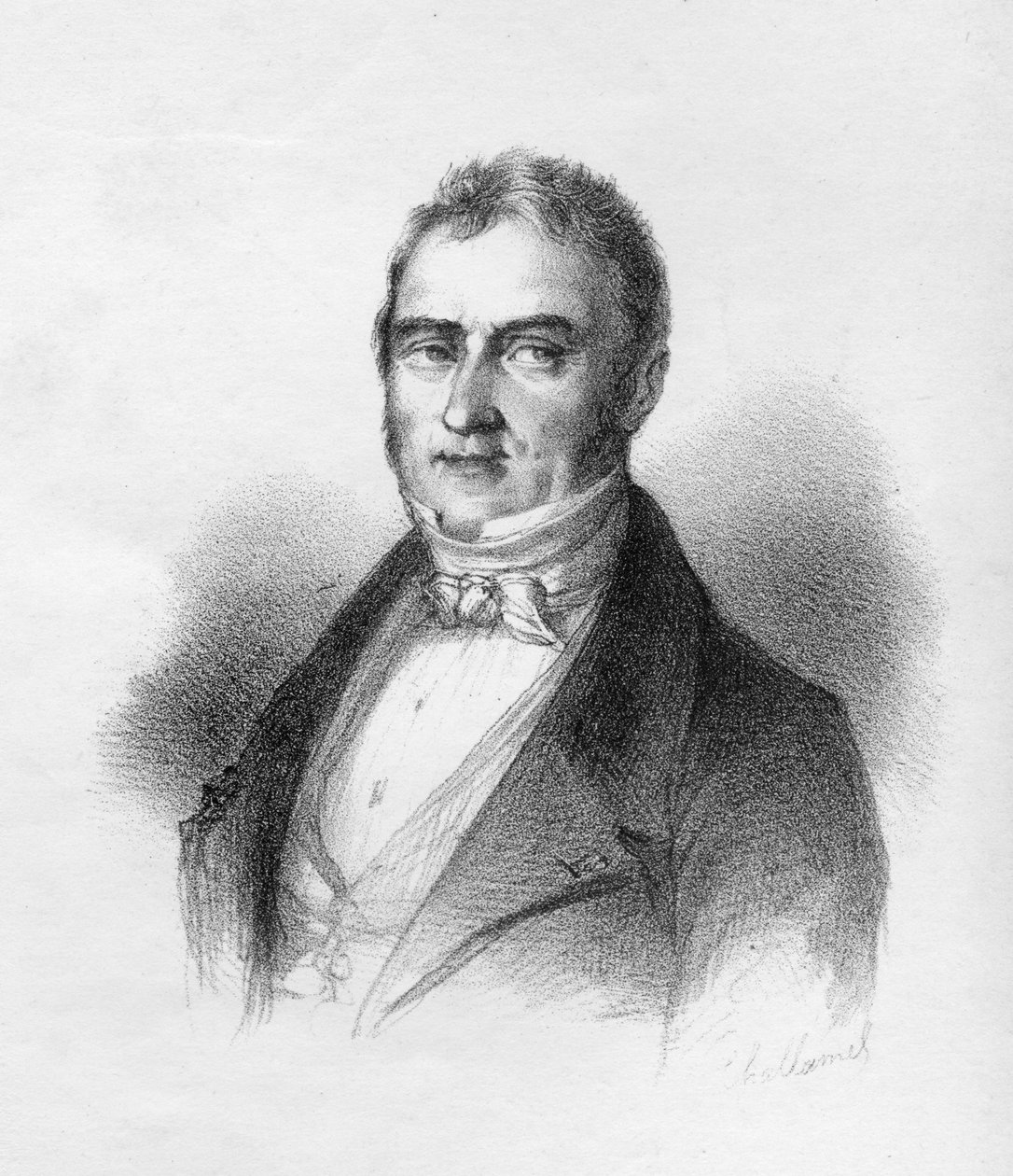 Portræt af Jacques Laffitte af English School