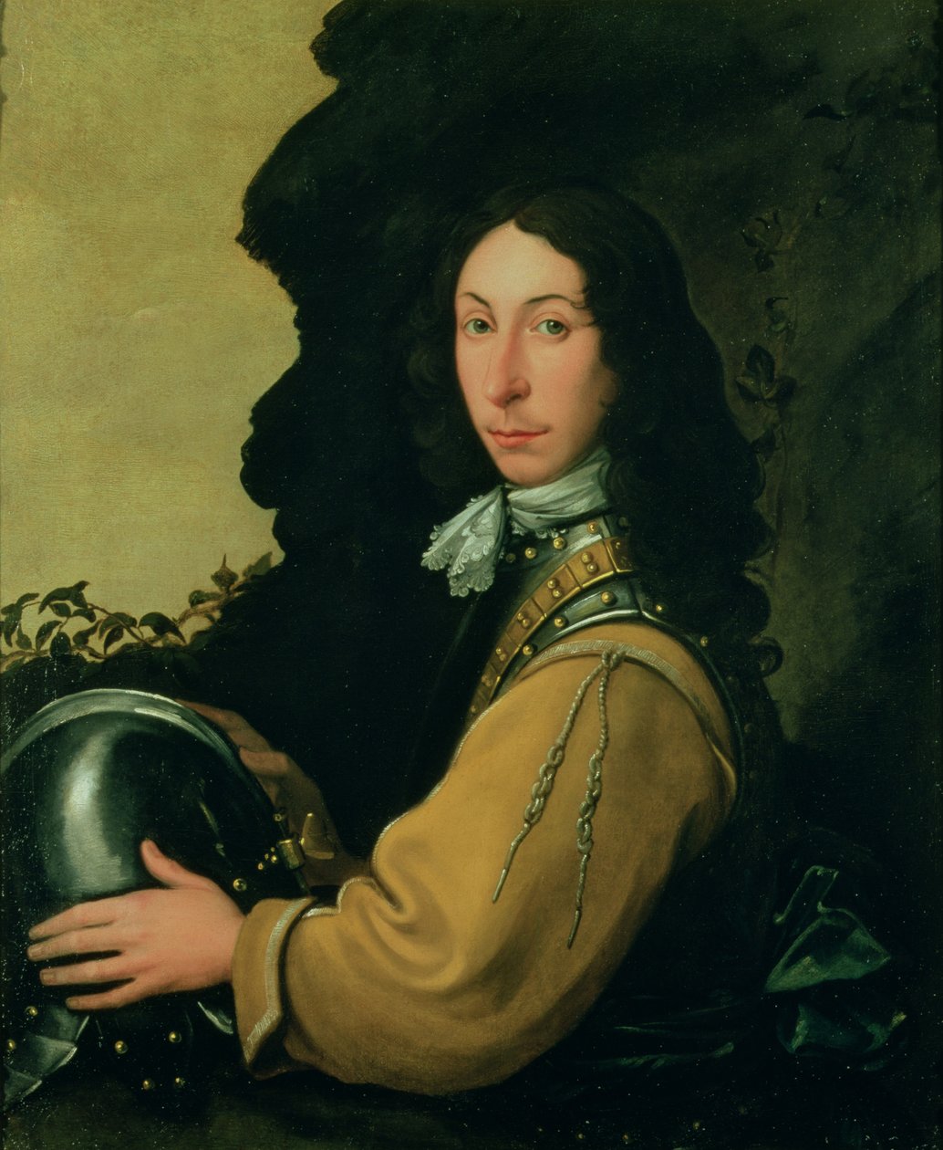 Portræt af John Evelyn (1620-1706) af English School