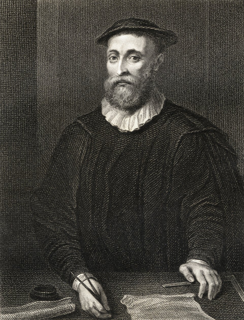 Portræt af John Knox (ca. 1514-72), fra 