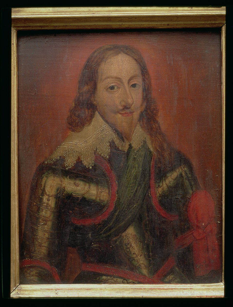 Portræt af kong Charles I (panel) af English School