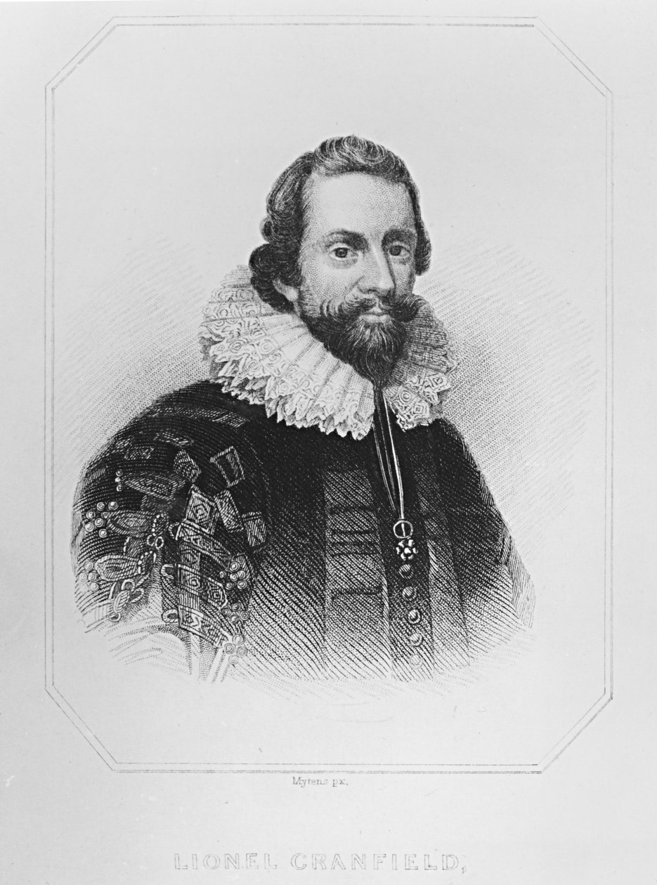 Portræt af Lionel Cranfield (1575-1645) fra 