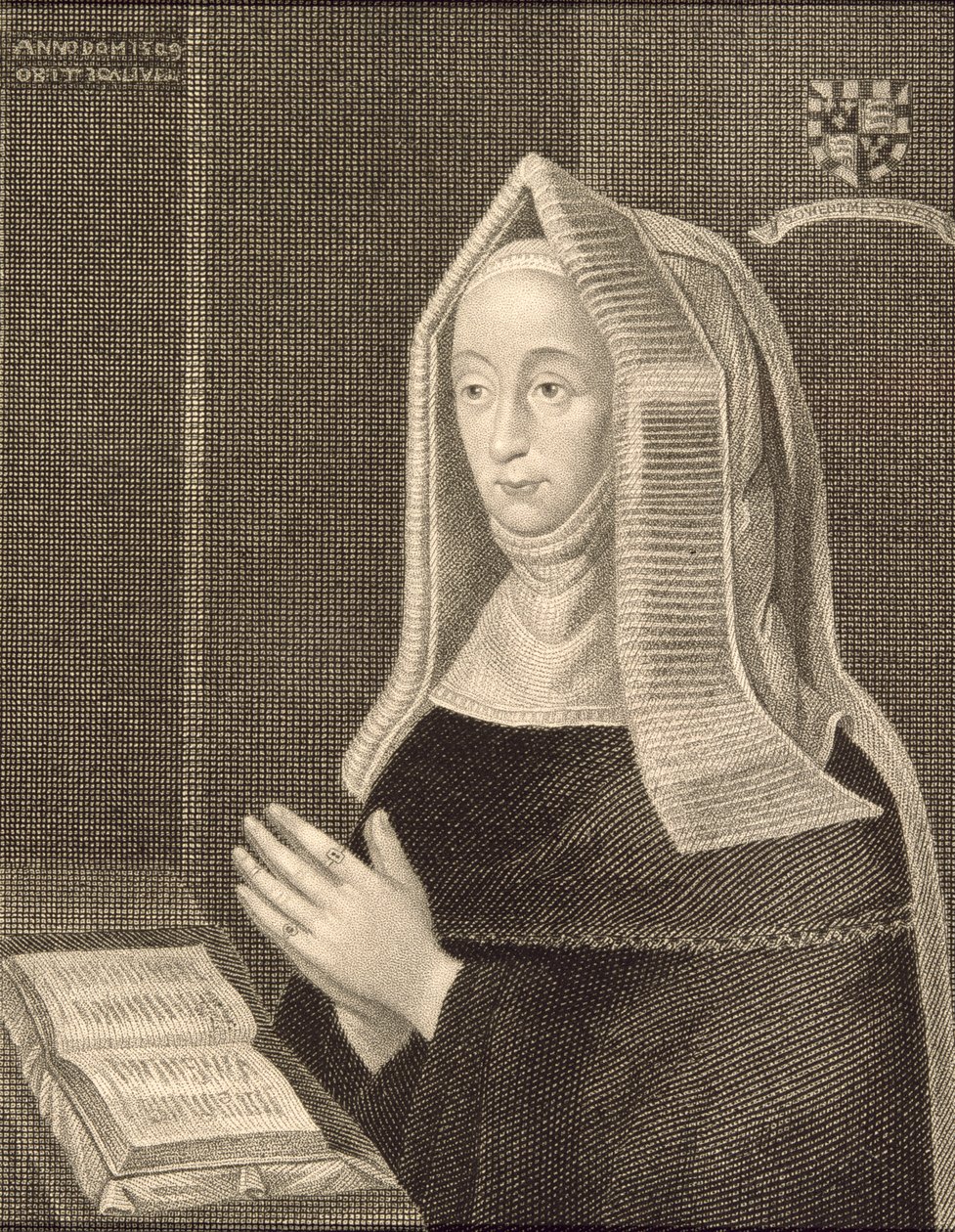 Portræt af Margaret Beaufort (1443-1509), fra 