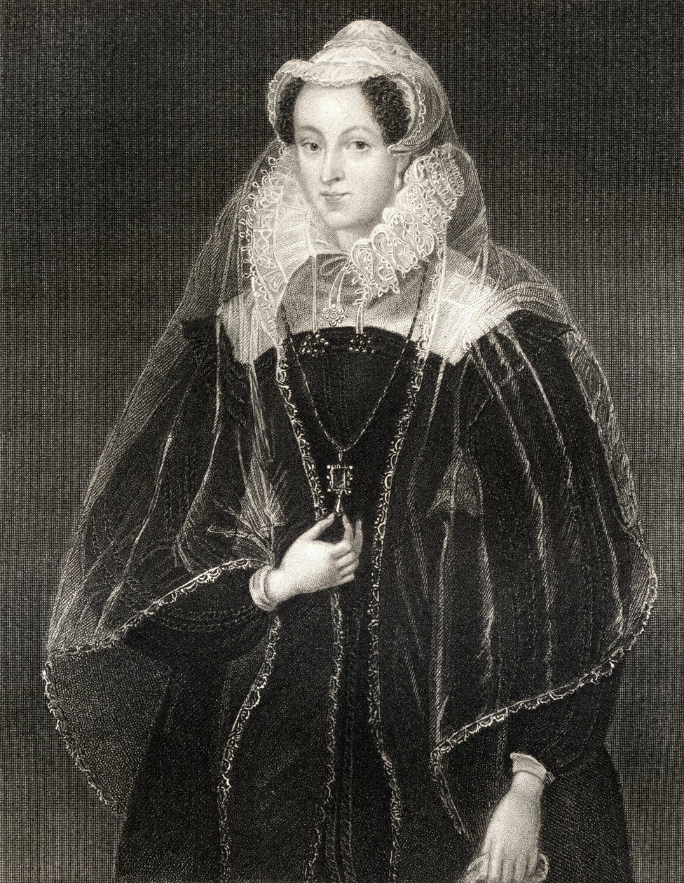 Portræt af Mary, Queen of Scots (1542-87), fra 