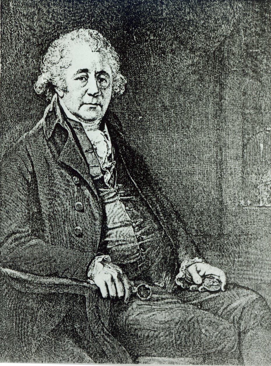 Portræt af Matthew Boulton (1728-1809) af English School