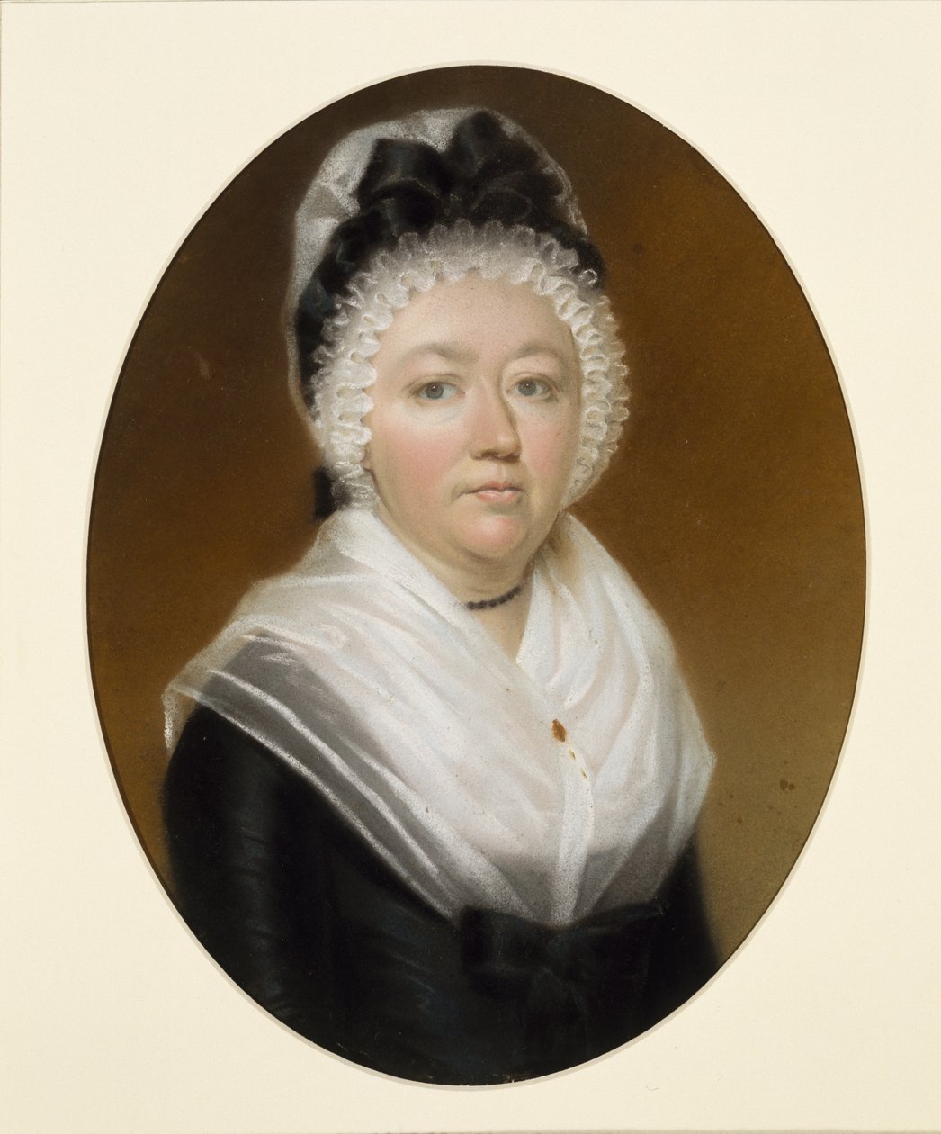 Portræt af fru James Diman, 1750-1770 af English School