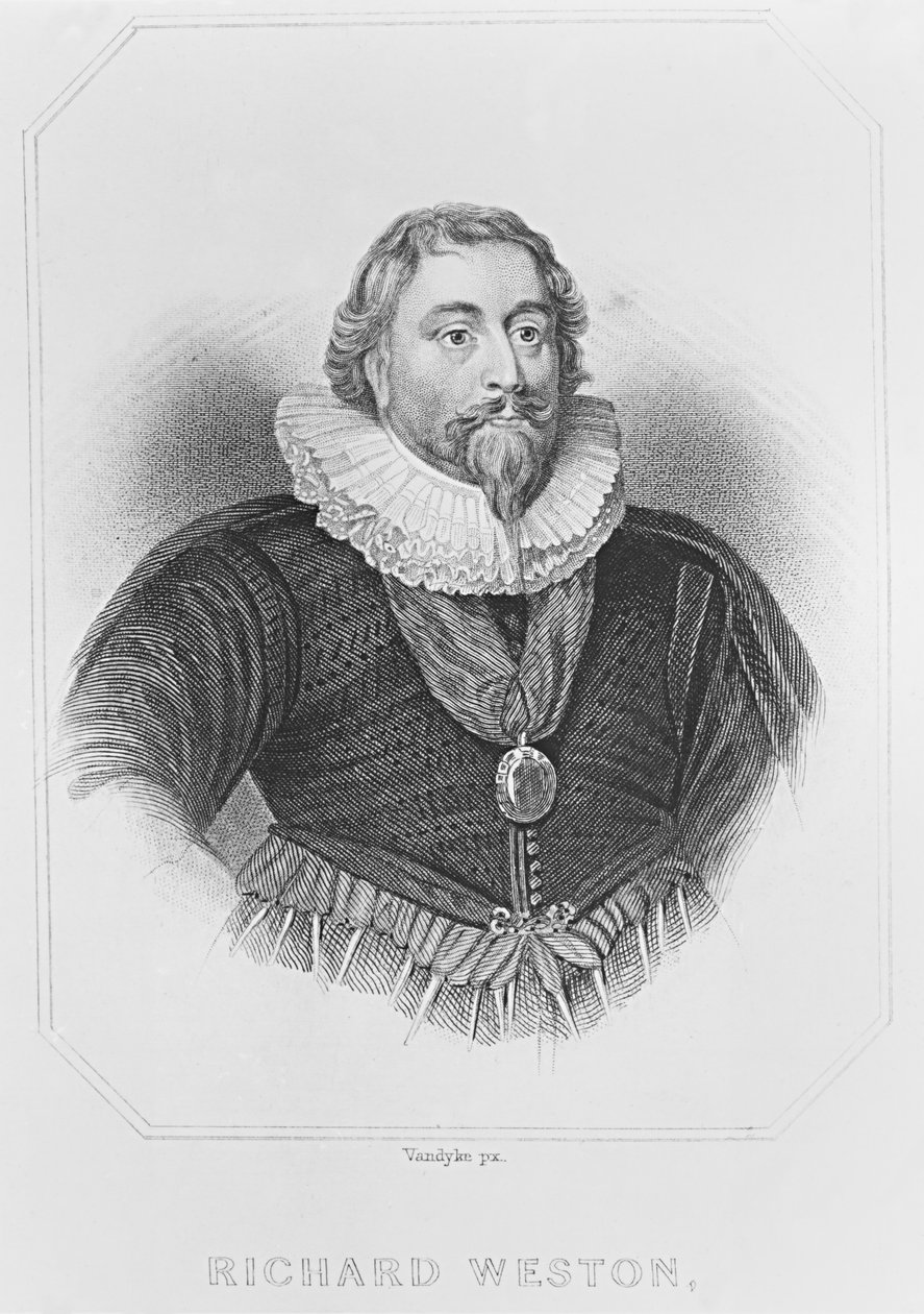 Portræt af Richard Weston (1577-1635) fra 
