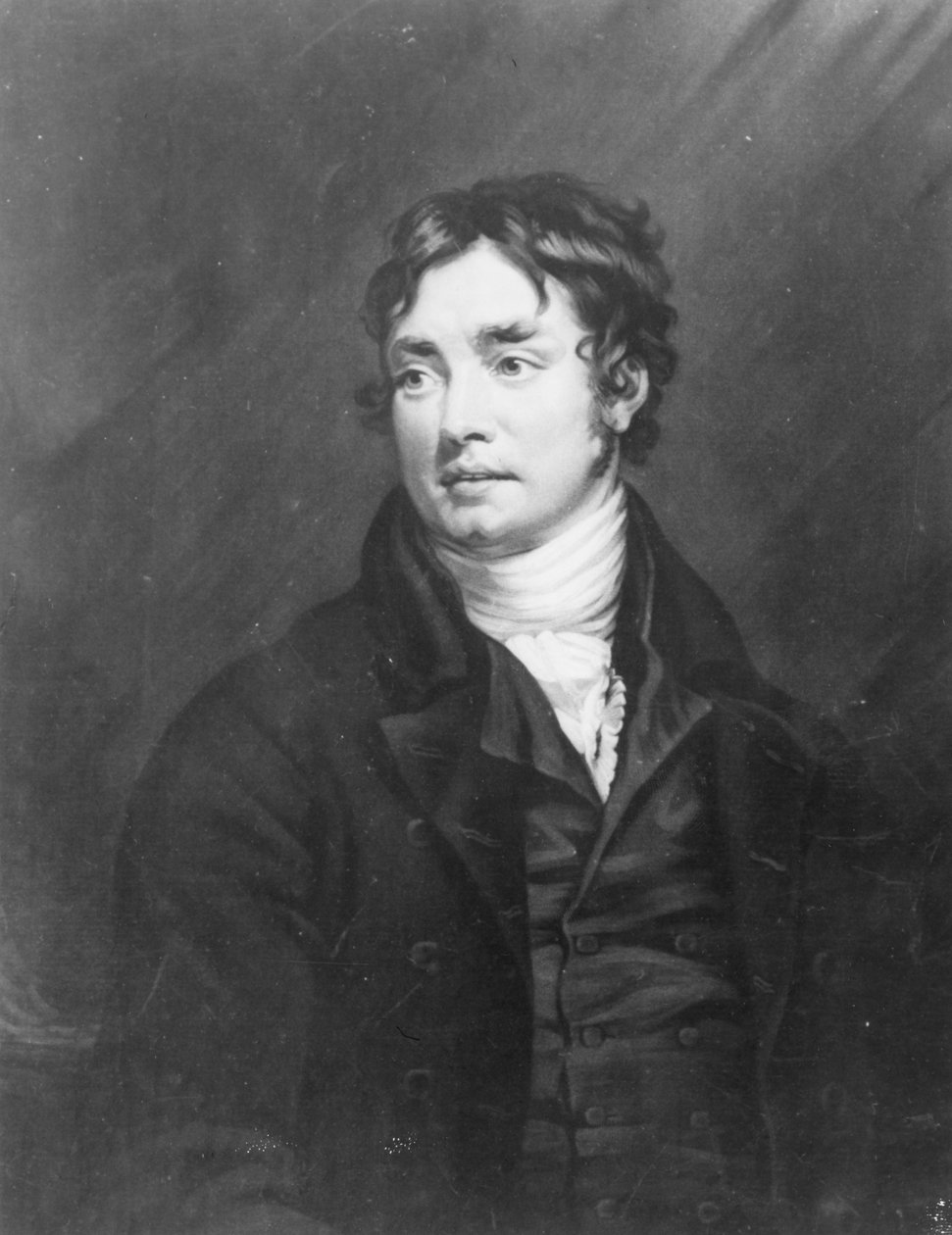 Portræt af Samuel Taylor Coleridge (1772-1834) af English School