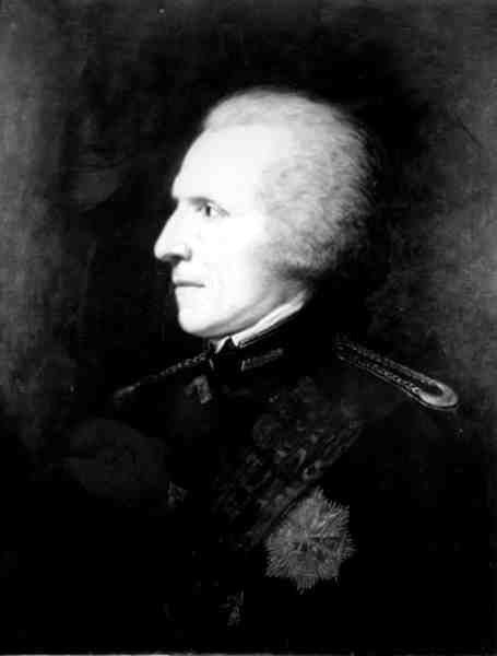 Portræt af Sir Benjamin Thompson (1753-1814), 1835 af English School