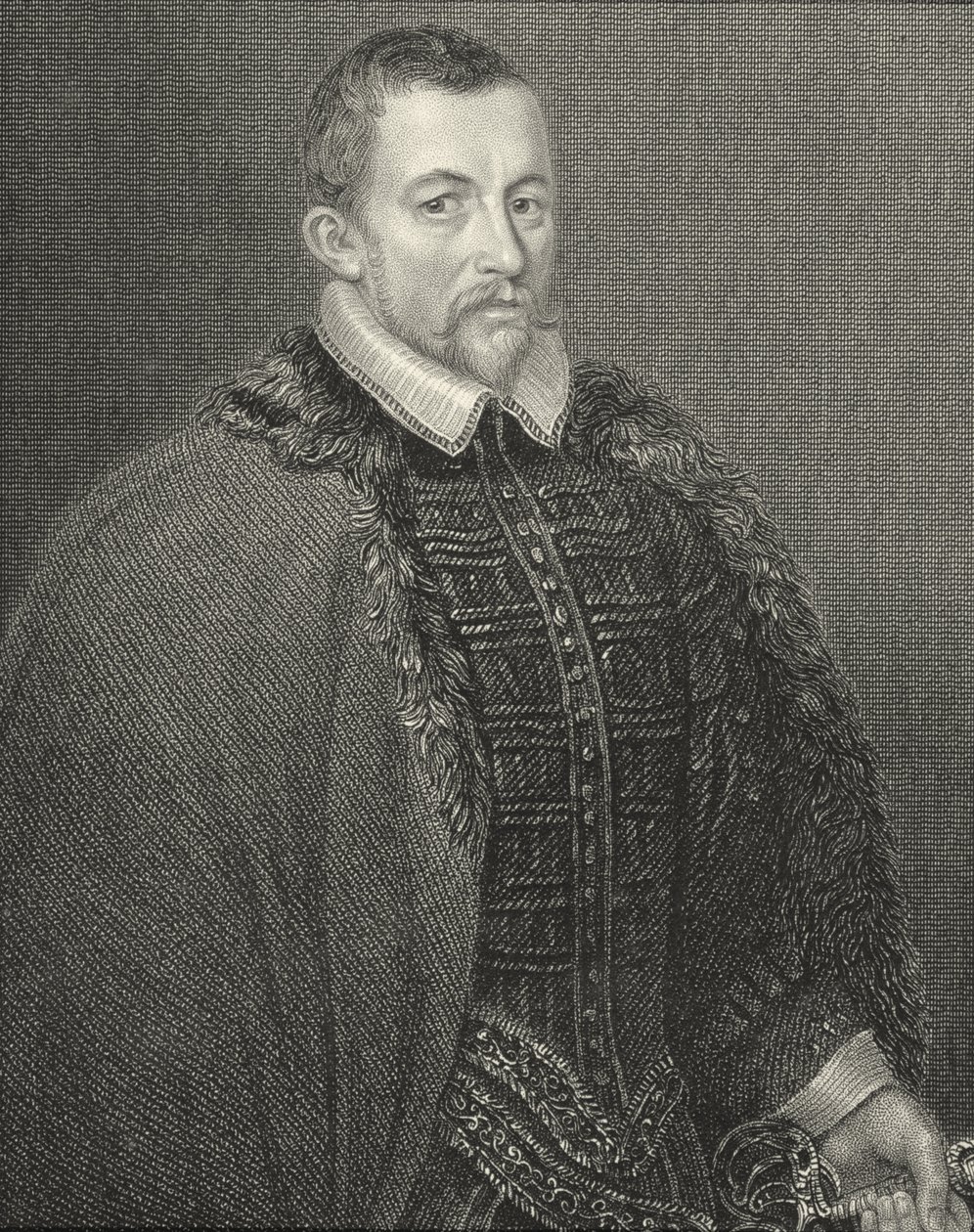 Portræt af Sir Thomas Bodley (1545-1613) fra 