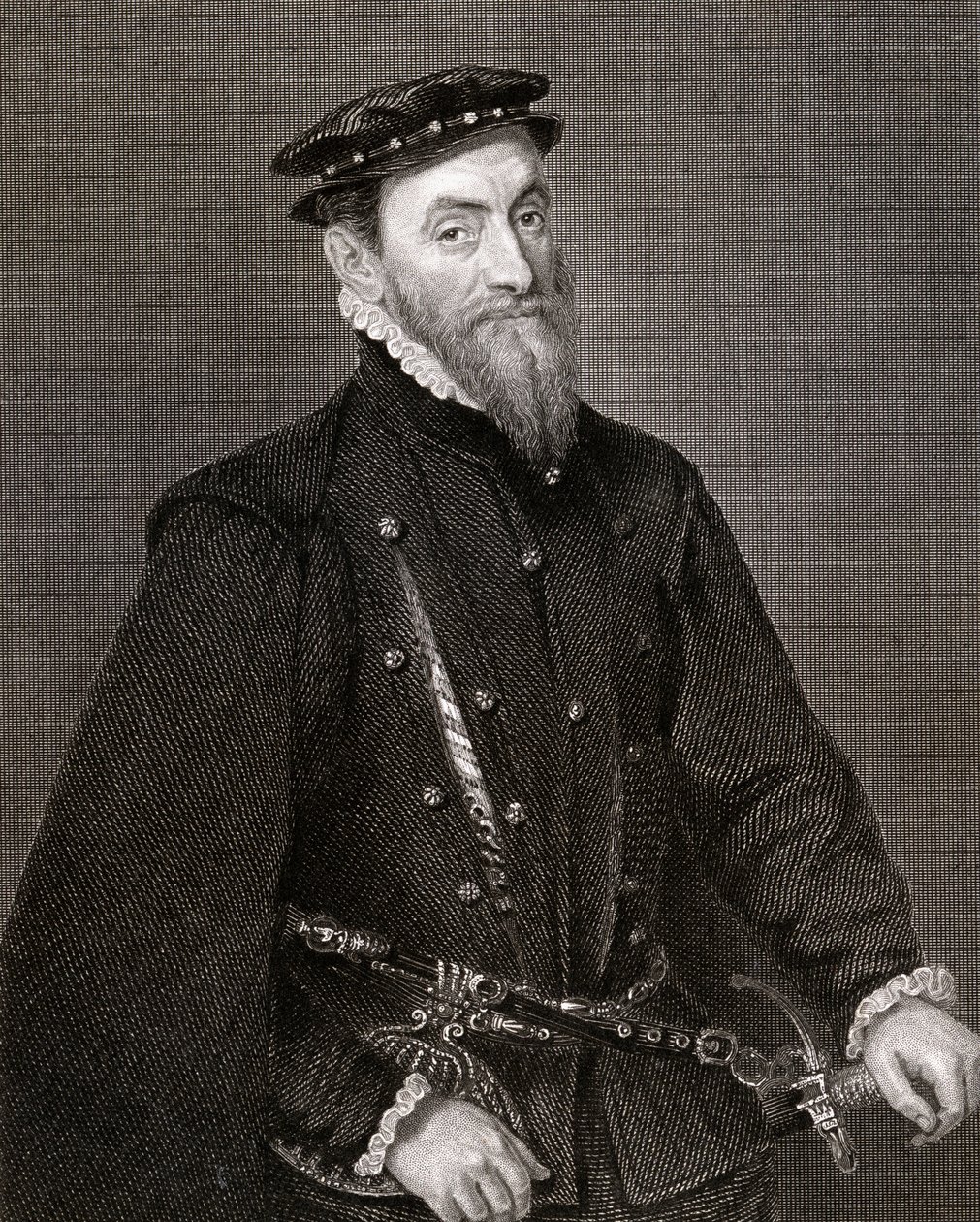 Portræt af Sir Thomas Gresham (1519-79) fra 